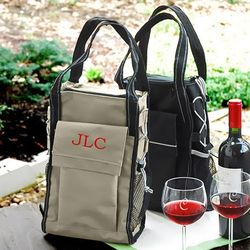 Personalized Insulated Wine Carrier