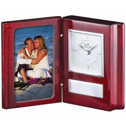 Personalized Book Style Photo Clock