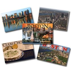 Boston Postcards Pack
