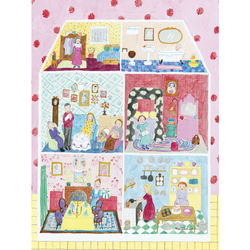 Doll House Canvas Reproduction Wall Art