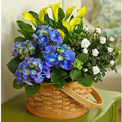 Joyful Blooms Garden Basket