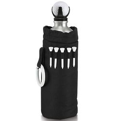 Stainless Golf Water Bottle with Tees and Carrying Case