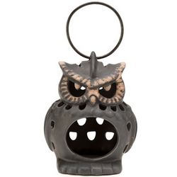 Large Ceramic Owl Lantern