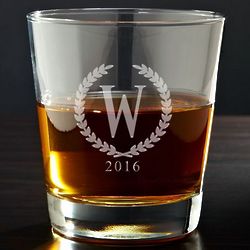 Statesman Personalized Whiskey Glass