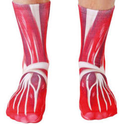 Men's Sublimated Muscle Crew Socks