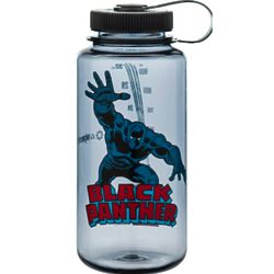 Black Panther Wide Mouth Water Bottle