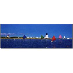 Beetlecats Off Brant Point 15" Giclee Print