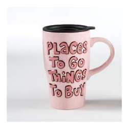 Places to Go Things to Buy Travel Mug
