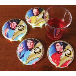 Classic Star Trek Light Up Coasters
