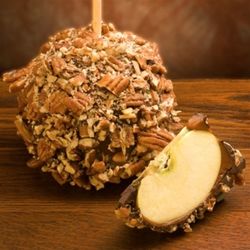 Jumbo Chocolate-Dipped Pecan Apple