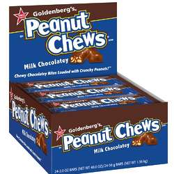 Goldenberg's Milk Chocolatey Peanut Chews 24 Count Box