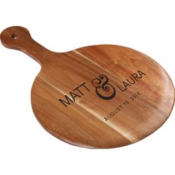 Personalized Love Theme Pizza Paddle