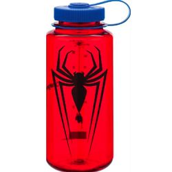 Red Spider Silhouette Wide Mouth Water Bottle