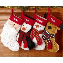 Personalized Furry Friends Christmas Stocking