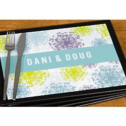 Personalized Bishop's Lace Placemats