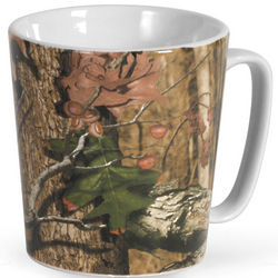 Stoneware Camouflage Coffee Mug