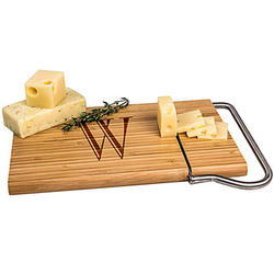 Personalized Bamboo Cheese Slicer