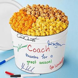 Celebration Kettle Popcorn in Decorate-Your-Own Tin