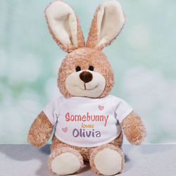 Personalized Somebunny Loves You Easter Bunny