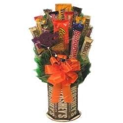 Halloween Assorted Candy Bar Bouquet