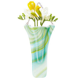 Glass Pocket Wall Vase