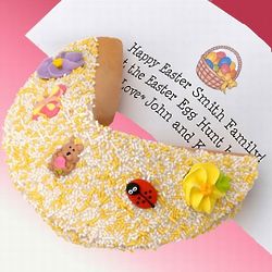 Personalized Spring Fever Giant Fortune Cookie