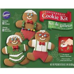 Wilton's Gingerbread Man Cookie Kit