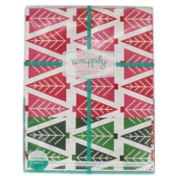 Reversible Tannenbaum Wrapping Paper