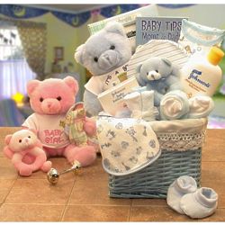 Last Minute Gift Basket for Baby Girl