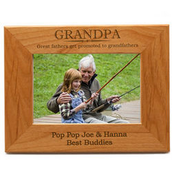 Personalized Grandfather Photo Frame