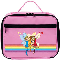 Rainbow Magic Sky, Amber and Ruby Pink Lunch Bag