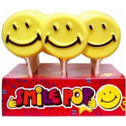 24 Happy Smile Lollipops