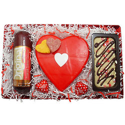 Wisconsin Valentine Snacks Gift Tray