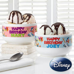 Personalized Disney Birthday Bowl