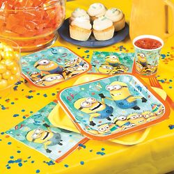Basic Minions Tableware Party Pack