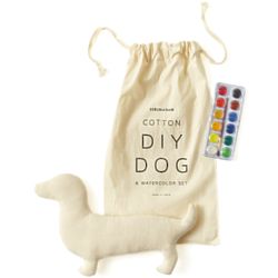 DIY Dog Stuffed Animal Watercolor Art and Crafts Set