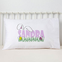 Custom Personalized Easter Pillowcase