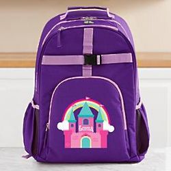 Girl's Personalized Fun Graphic Backpack