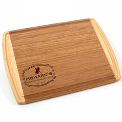 Premium Cuts Engraved Bamboo Cutting Board