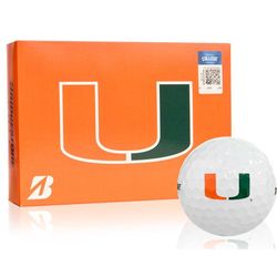 Miami Hurricanes e6 Collegiate Personalized Golf Balls