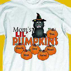 Lil Pumpkins Personalized Halloween Sweatshirt