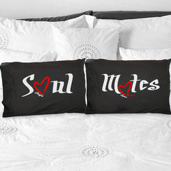 Personalized Soul Mates Pillowcase Set
