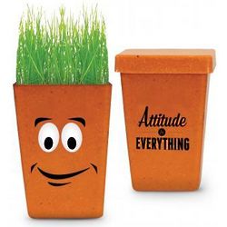 Attitude Is Everything Happy Planter with Seeds