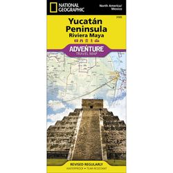 Northern Yucatan Peninsula and Maya Sites Adventure Map