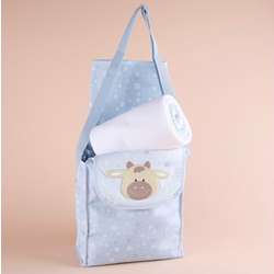 Snowflake Diaper Bag Gift Set