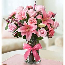 Expressions of Pink Flower Bouquet