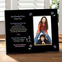 One Hundred Years From Now Personalized Frame