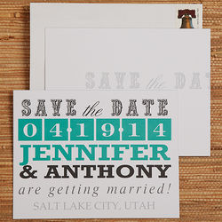Lucky In Love Save the Date Cards