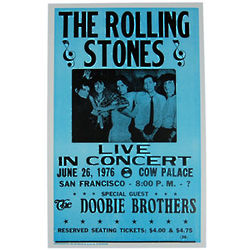Rolling Stones Live Poster