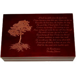 Remembrance Family Tree Trinket Box